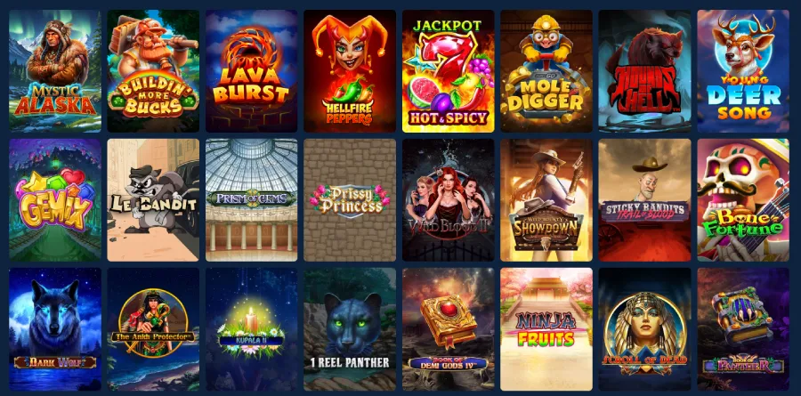 betmac casino slots